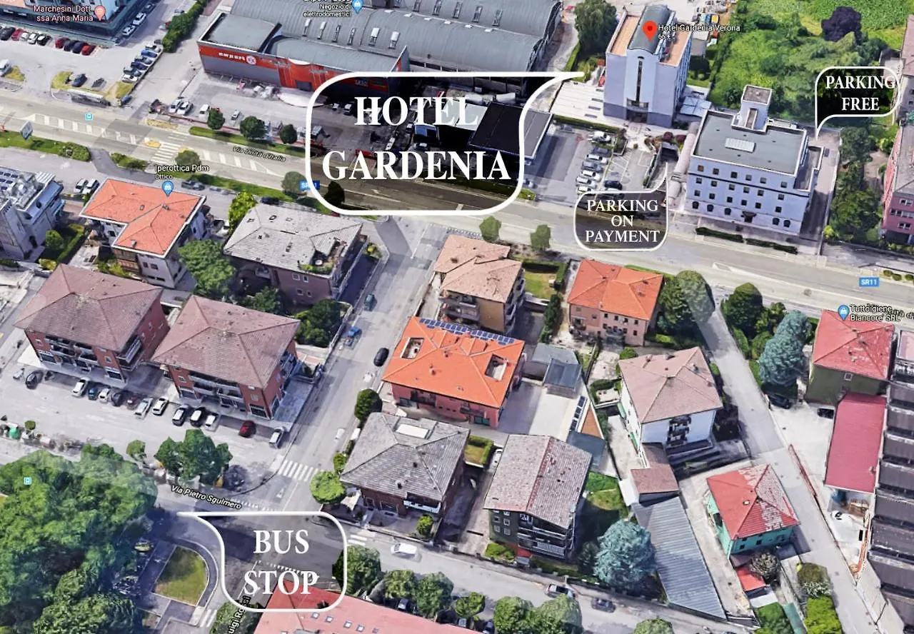 Hotel Gardenia Verona 3*,  İtalya